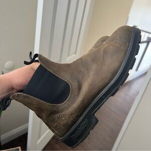 Blundstone 1615 Rustic Green Chelsea Boots